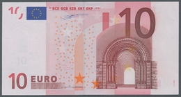 Deutschland - Bank Deutscher Länder + Bundesrepublik Deutschland: 2002, 10 Euro-Banknote Mit Dem Feh - Autres & Non Classés