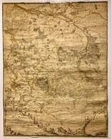 Varia (im Briefmarkenkatalog): LANDKARTE: 1777, Post-Charte Des Generalpostamtes Berlin Das Herzogtu - Other & Unclassified
