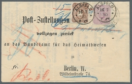 Nachlässe: DEUTSCHES REICH 1872-1945: Überkomplette Gestempelte Sammlung, In Allen Bereichen Wunderv - Lots & Kiloware (min. 1000 Stück)