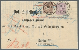 Nachlässe: DEUTSCHES REICH 1872-1945: Überkomplette Gestempelte Sammlung, In Allen Bereichen Wunderv - Lots & Kiloware (mixtures) - Min. 1000 Stamps
