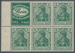 Nachlässe: DEUTSCHES REICH – ZUSAMMENDRUCKE: 1910-1943, überwiegend Gestempelte Sammlung Mit Vielen - Lots & Kiloware (mixtures) - Min. 1000 Stamps