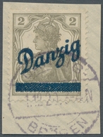 Nachlässe: DANZIG: 1920-1939, Bis Auf Den Grossen Innendienst Komplette, Sauber Gestempelte Sammlung - Lots & Kiloware (mixtures) - Min. 1000 Stamps