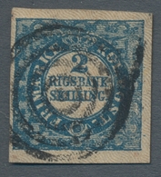 Nachlässe: DÄNEMARK 1851-1970: Gestempelte Qualitätssammlung Mit Etlichen „4 RBS“, Sehr Breitrandige - Vrac (min 1000 Timbres)