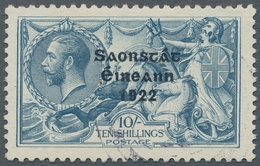 Nachlässe: IRLAND 1822-1970: Klasse-Sammlung Nur Gestempelt, Mit U.a. Den Hohen Aufdruckwerten „Seep - Lots & Kiloware (min. 1000 Stück)