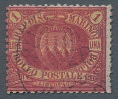 Nachlässe: SAN MARINO 1877-1970: Sehr Gepflegte Sammlung, Nicht Vollständig, Aber Mit Guten Frühen W - Lots & Kiloware (mixtures) - Min. 1000 Stamps