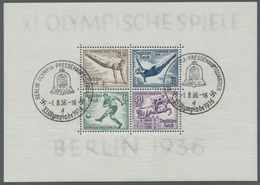 Nachlässe: 1936-1996 Interessante Olympiade Sammlung Dabei Eintrittskarten, Zusammendrucke, Markenhe - Lots & Kiloware (mixtures) - Min. 1000 Stamps