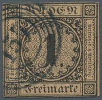 Baden - Marken Und Briefe: 1851-1862 Interessante Zusammenstellung Ab Nr 1b Mit Sehr Viel, Einiges H - Other & Unclassified