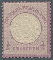 Deutsches Reich: 1872-1889 Gute Partie Ab Brustschild Mit Vielen Guten, Auch Teilw. Etwas Höher Gepr - Colecciones