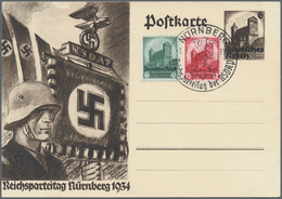 Deutsches Reich - 3. Reich: 1933/1944, Sammlungsbestand Von Ca. 68 Ersttags-Briefen/-Karten, Dabei U - Briefe U. Dokumente