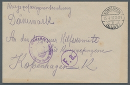 Kriegsgefangenen-Lagerpost: Ausstellungssammlung (Vermeil) In Insgesamt Vier Außerordentlich Reichha - Other & Unclassified