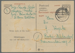 Sowjetische Zone Und DDR: 1945-1958 Kleiner Interessanter Posten Von 6 Belegen, Dabei MVP P 897 Beda - Collezioni