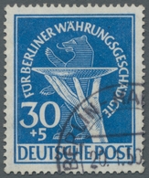 Berlin - Besonderheiten: 1948-1988, Interessante Abartensammlung Berlin Mit Vielen Besonderheiten. S - Autres & Non Classés