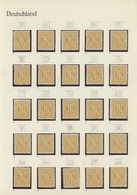 Bizone: 1945/1946, AM-POST, Spezial-Sammlung Von Fast 500 Einzelmarken Amerikanischer Und Deutscher - Other & Unclassified