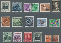 Liechtenstein: 1912 - 2003, Reichhaltiger Bestand Aller Perioden In Vier Lagerbüchern. Dabei Von Mi. - Used Stamps