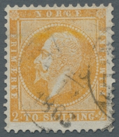 Norwegen: 1855 Bis Ca. 1994, Saubere, Bis Auf Nr.1 (angeschnitten) Komplette Sammlung, Ohne 251 Mit - Used Stamps