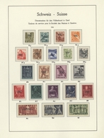 Schweiz - Internationale Organisationen: 1935/1999, Postfrische Und Teils Auch Ungebrauchte Sammlung - Other & Unclassified