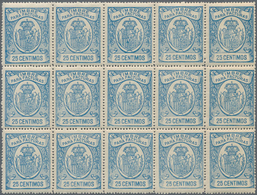 Spanien - Besonderheiten: 1930 (ca.?), Fiscal Stamp Issue 'TIMBRE PARA FACTURAS' 25 Centimos Pale Bl - Otros & Sin Clasificación