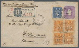 Südamerika: South America 1886/1932ca. Beautiful Lot Of About 60 Letters And Postal Stationary, Whil - America (Other)