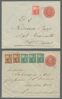 Argentinien: 1897-1908, Assembly Of 16 Postal Stationeries Allegory Of The Republic Of Argentina All - Other & Unclassified