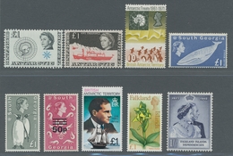 Falklandinseln: 1949 - 1980; Postfrische Sammlung Mit Abhängigen Gebieten, Süd-Georgien Und Britisch - Falkland