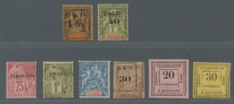 Guadeloupe: 1889 - 1904; Schöne Sammlung Der Französischen Kolonie Guadeloupe Mit Guten Werten Ungeb - Gebraucht