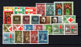 1965 Portugal Complete Year MNH Stamps. Année Compléte Timbres Neuf Sans Charnière. Ano Completo Novo Sem Charneira. - Ganze Jahrgänge