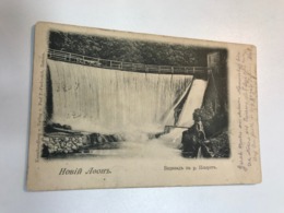 1900 ! Georgia Novy Afon New Athos Akhali Atoni Abkhazian Waterfall Bridge Man Batoum 11552 Post Card Postkarte POSTCARD - Géorgie