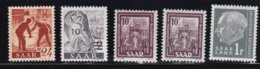Lot 5 Mint Different - Collections, Lots & Series
