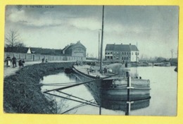 * Deinze - Deynze (Oost Vlaanderen) * (SBP, Nr 9) La Lys, Leie, Canal, Quai, Bateau, Boat, Péniche, Vandercruyssen Tabak - Deinze