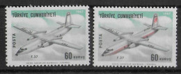 TURQUIE - 1967 - YT N°1823 ** MNH - VARIETE SPECTACULAIRE COULEUR ROUGE ABSENTE !! - RARE - Ungebraucht