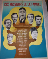 "Ces Messieurs De La Famille" F. Blanche, Serault, Poiret...1969 - Affiche 60x80 - TTB - Manifesti & Poster