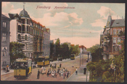 Flensburg Apenraderstraße Straßenbahn  CAk  Um 1905 - Flensburg