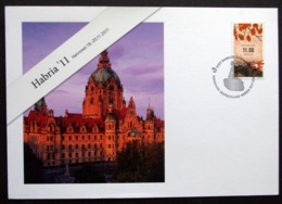 Denmark Special Cancel Cards 2011 HABRIA 11 Hannover 18-20-2011 Minr.1643A (lot 3601) - Cartas & Documentos