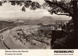 Sächsische Schweiz - Saxon Switzerland - Bastei Rock - REISEBÜRO - 1964 - DDR - Germany - Unused - Bastei (sächs. Schweiz)