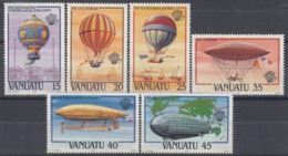 VANUATU 660-665,unused,balloons - Vanuatu (1980-...)