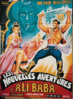 Les Nouvelles Aventures D'Ali BABA..R. Flash, B. Cortez.1962- Affiche 120x160 - TTB - Posters
