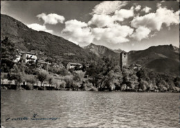 !  S/w Postkarte, Locarno Minusio, Schweiz, Suisse, 1965 - Locarno