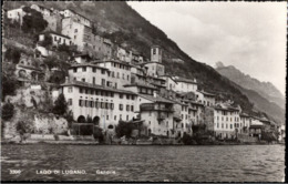 !  S/w Postkarte, Lago Di Lugano, Gandria, 1958, Schweiz, Suisse - Gandria 