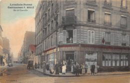 92-LEVALLOIS-PERRET- ETABLISSEMENT F. BOULE- RUE DE COURCELLE - CAFE-TABAC - Levallois Perret