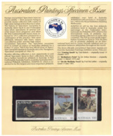 (ED 35) Australia Presentation Pack - Paintings Specimen Issue - Other & Unclassified
