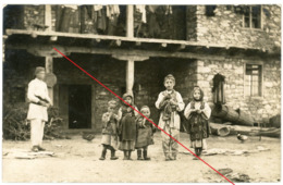 Belle Carte - Enfants - Zigeuner - Gitan - Gypsy - Allemande Carte Photo-1914-1918 WWI - Weltkrieg 1914-18