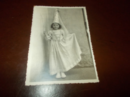 B740  Foto Bambina Vestita Da Carnevale Cm10x14,5 - Sin Clasificación