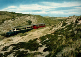 ! Moderne Ansichtskarte, Insel Sylt, Schienenbus, Dünenexpreß, Eisenbahn, Chemin De Fer - Trains