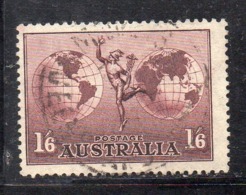 Y1682 - AUSTRALIA 1937, Posta Aerea  Yvert N. 6 Fil VI  Usato  (2380A) - Gebraucht