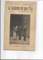 Paris 1899 Théâtre Antoine - Le Gendarme Est Sans Pitié Par G. Courteline Et Ed. Norès, Comédie En 1 Acte - French Authors