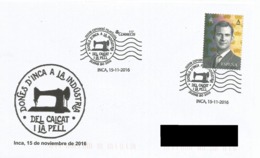 SPAIN. POSTMARK INCA WOMEN IN THE FOOTWEAR AND SKIN INDUSTRY. 2016 - Other & Unclassified