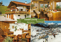 83306- BERWANG- SKI RESORT, RESTAURANT, TOWN PANORAMA, CABLE CHAIRS - Berwang