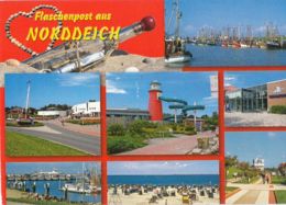 83317- NORDEN- HARBOUR, SHIPS, LIGHTHOUSE, BEACH, PARK - Norden