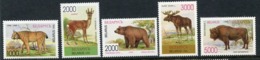 BELARUS 1996 Forest Mammals MNH /**.  Michel 114-18 - Wit-Rusland