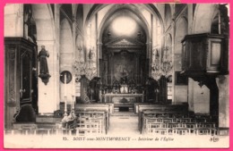 Soisy Sous Montmorency - Intérieur De L'Eglise - Edit. E.L.D. - Soisy-sous-Montmorency